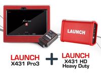 Scanner Launch X431 PRO3 + Heavy Duty (camiones)