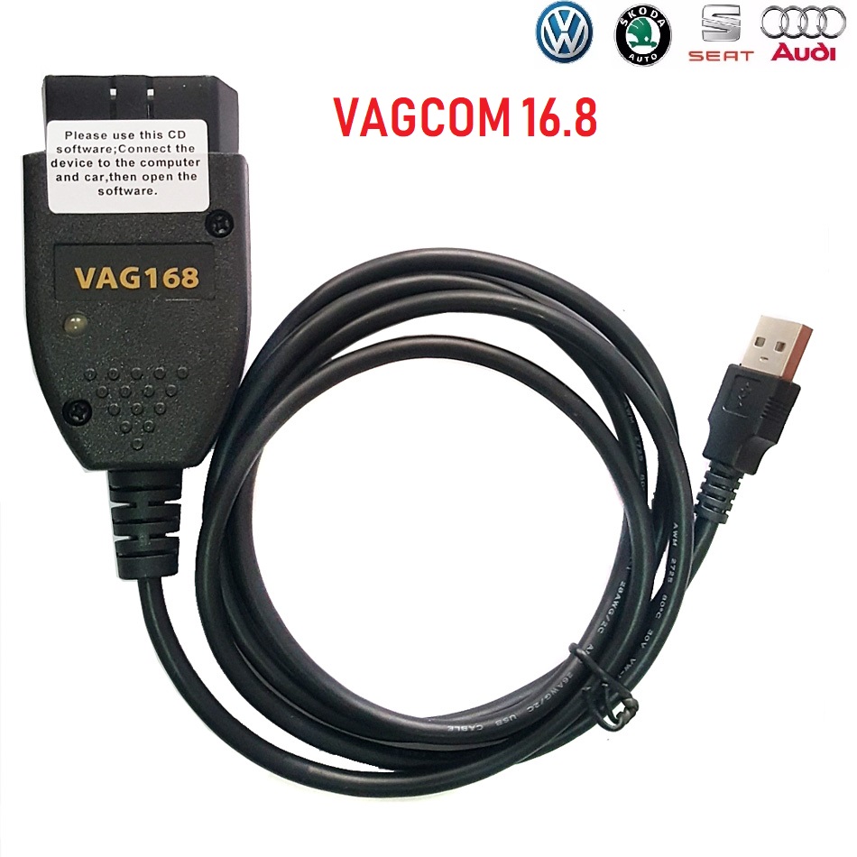Cable Vag Com 17.8 Hex+can Vcds Vw Seat Audi Scanner Español