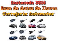 Base de datos INSTACODE 2016