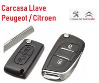 Carcasa Llave Peugeot / Citroen (2 botones)