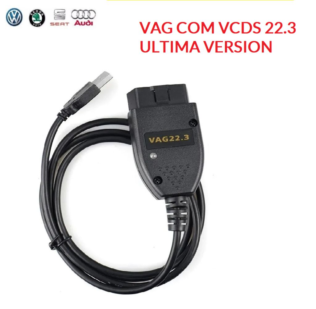 Escáner Vcds Vagcom 23.3 Nueva Versión 2023 De Vw Audi Seat